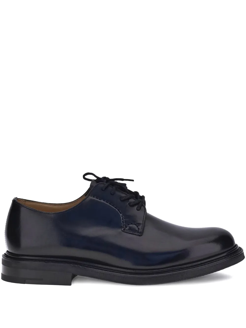 Church's leather lace-up shoes Blue