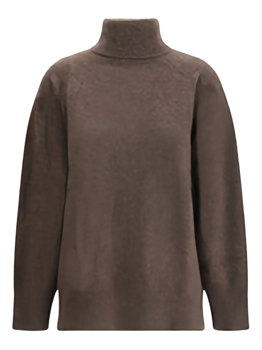 P.a.r.o.s.h High-neck Wool Sweater In Brown