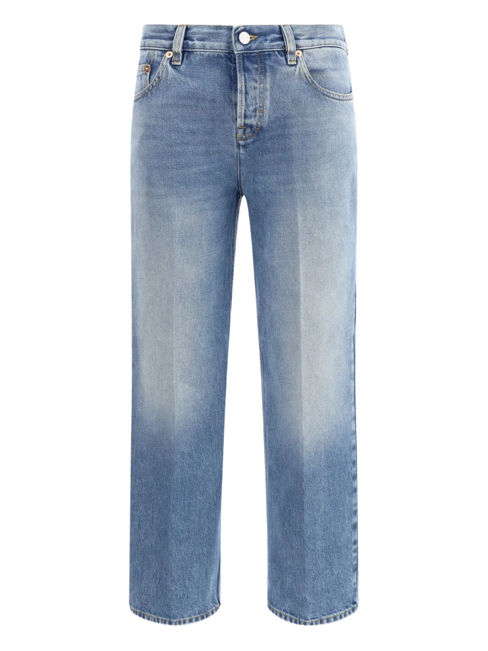 stone-wash jeans