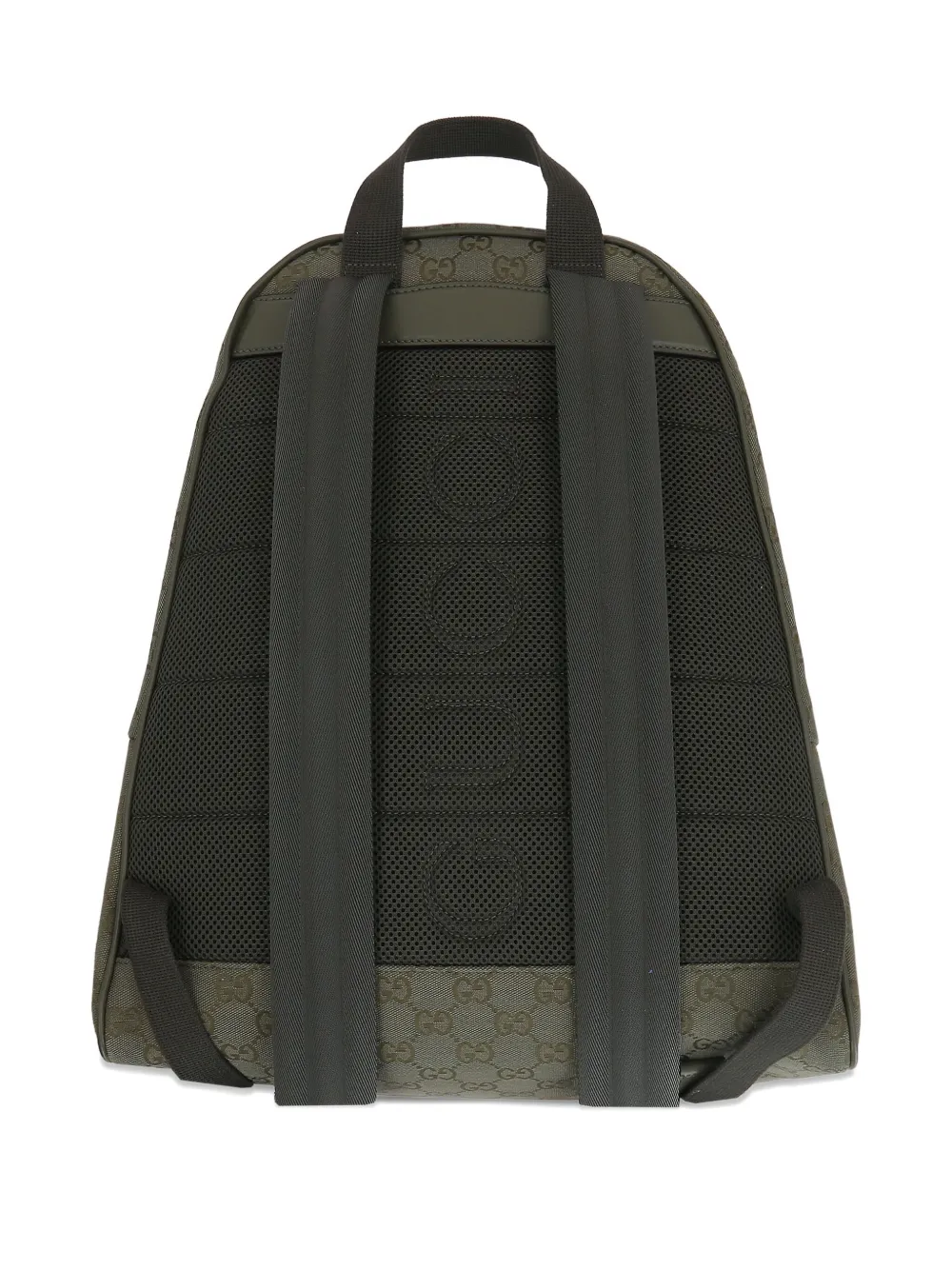 Gucci medium GG canvas backpack Groen