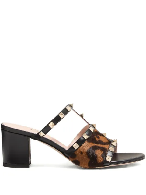 Valentino Garavani Sandali Rockstud con stampa 60mm