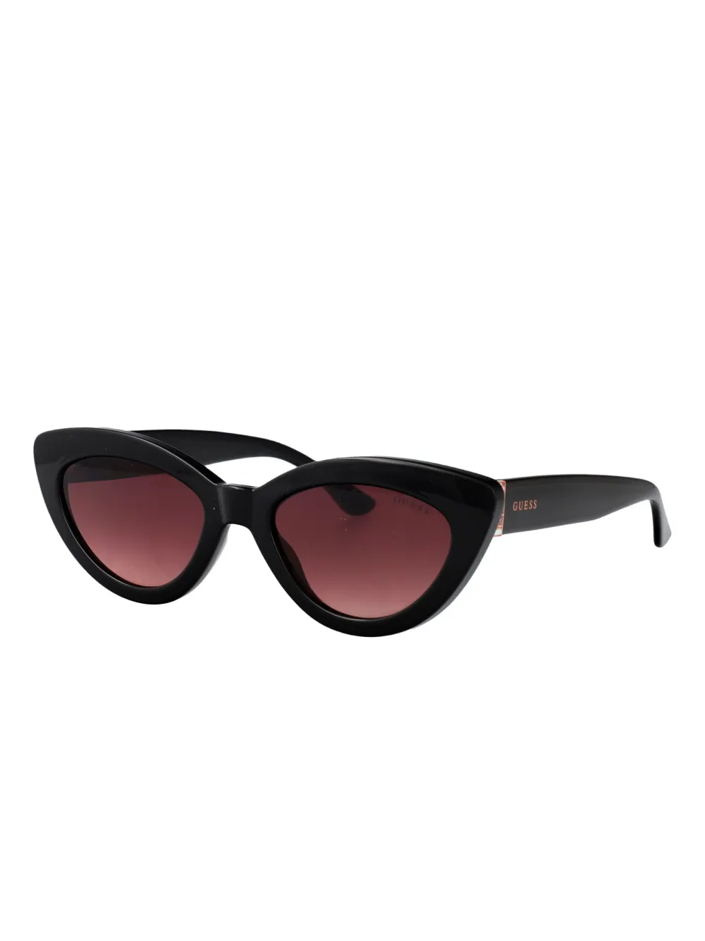 GUESS EYEWEAR Zonnebril met cat-eye montuur Zwart