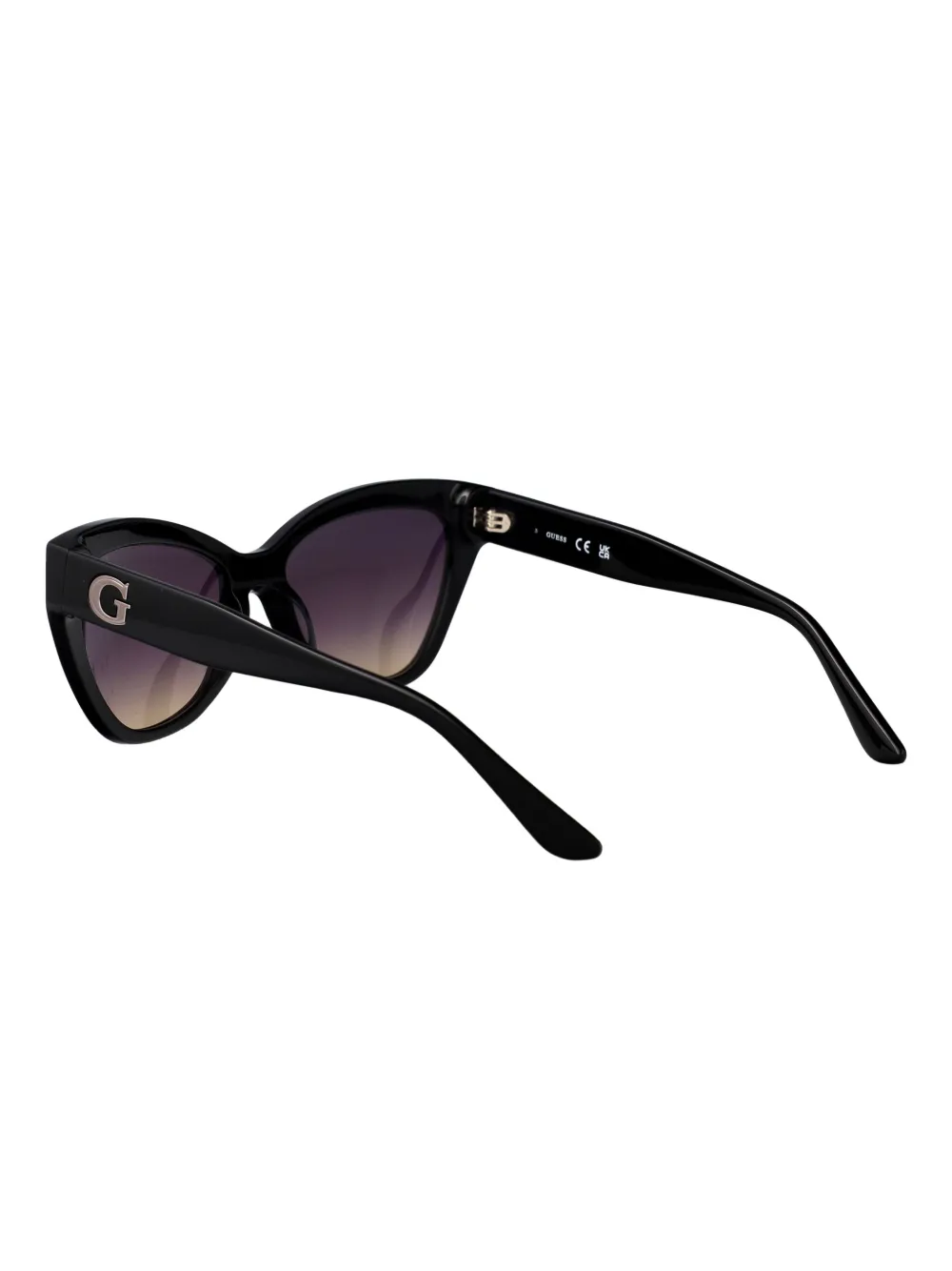 GUESS EYEWEAR Zonnebril met cat-eye montuur Zwart