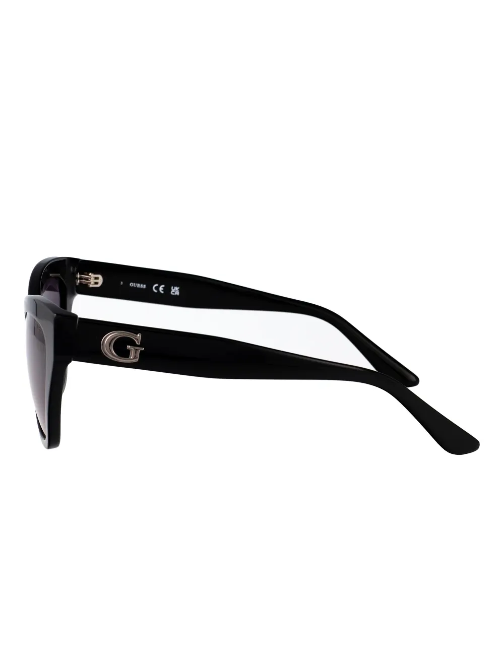 GUESS EYEWEAR Zonnebril met cat-eye montuur Zwart
