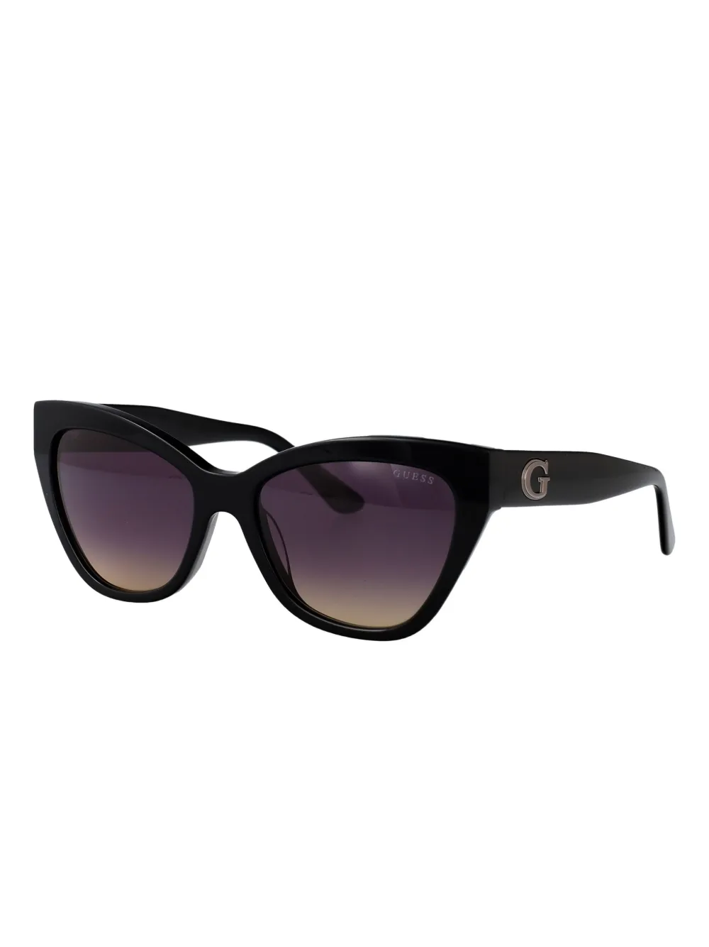 GUESS EYEWEAR Zonnebril met cat-eye montuur Zwart