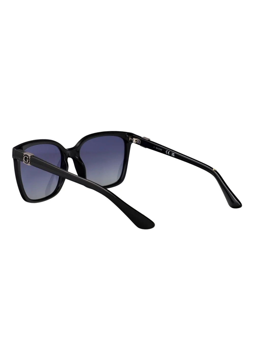 GUESS EYEWEAR Zonnebril met vierkant montuur Zwart