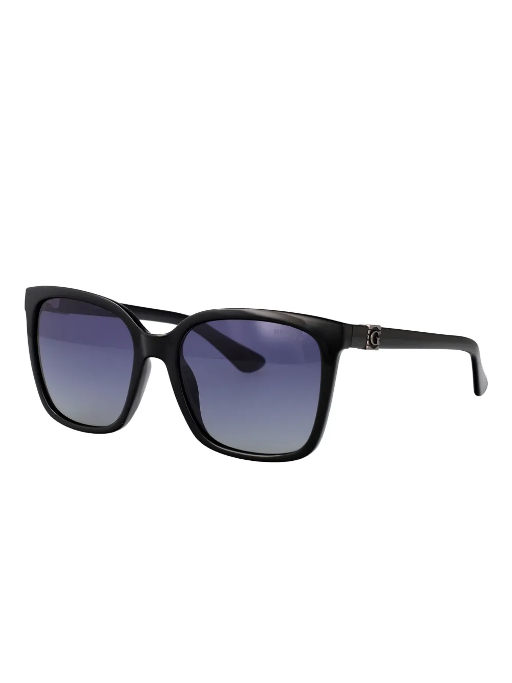 GUESS EYEWEAR Zonnebril met vierkant montuur Zwart