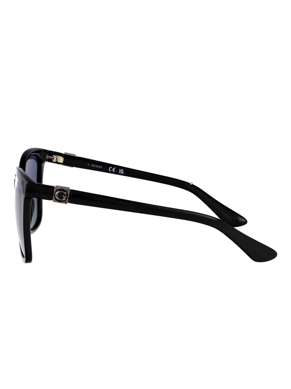 GUESS EYEWEAR Zonnebril met vierkant montuur Zwart