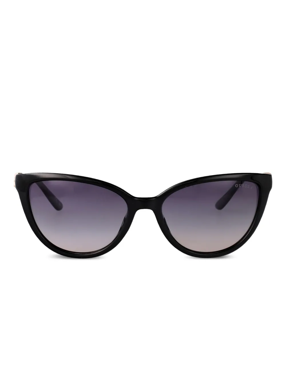 GUESS EYEWEAR Zonnebril met cat-eye montuur Zwart