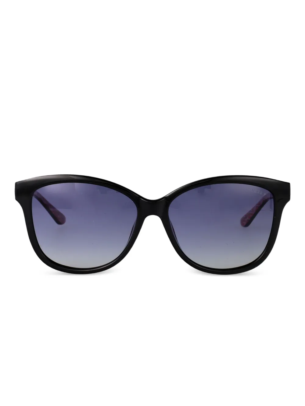 GUESS EYEWEAR Zonnebril met cat-eye montuur Zwart