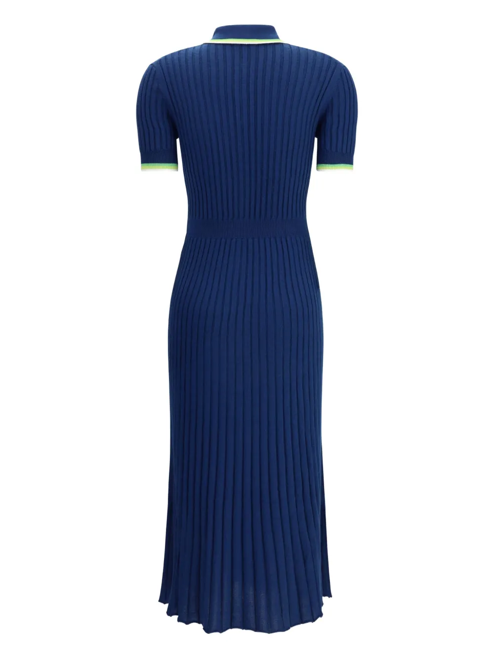 Gabriela Hearst ribbed midi dress - Blauw
