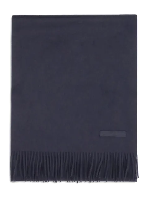 Zegna fringed scarf