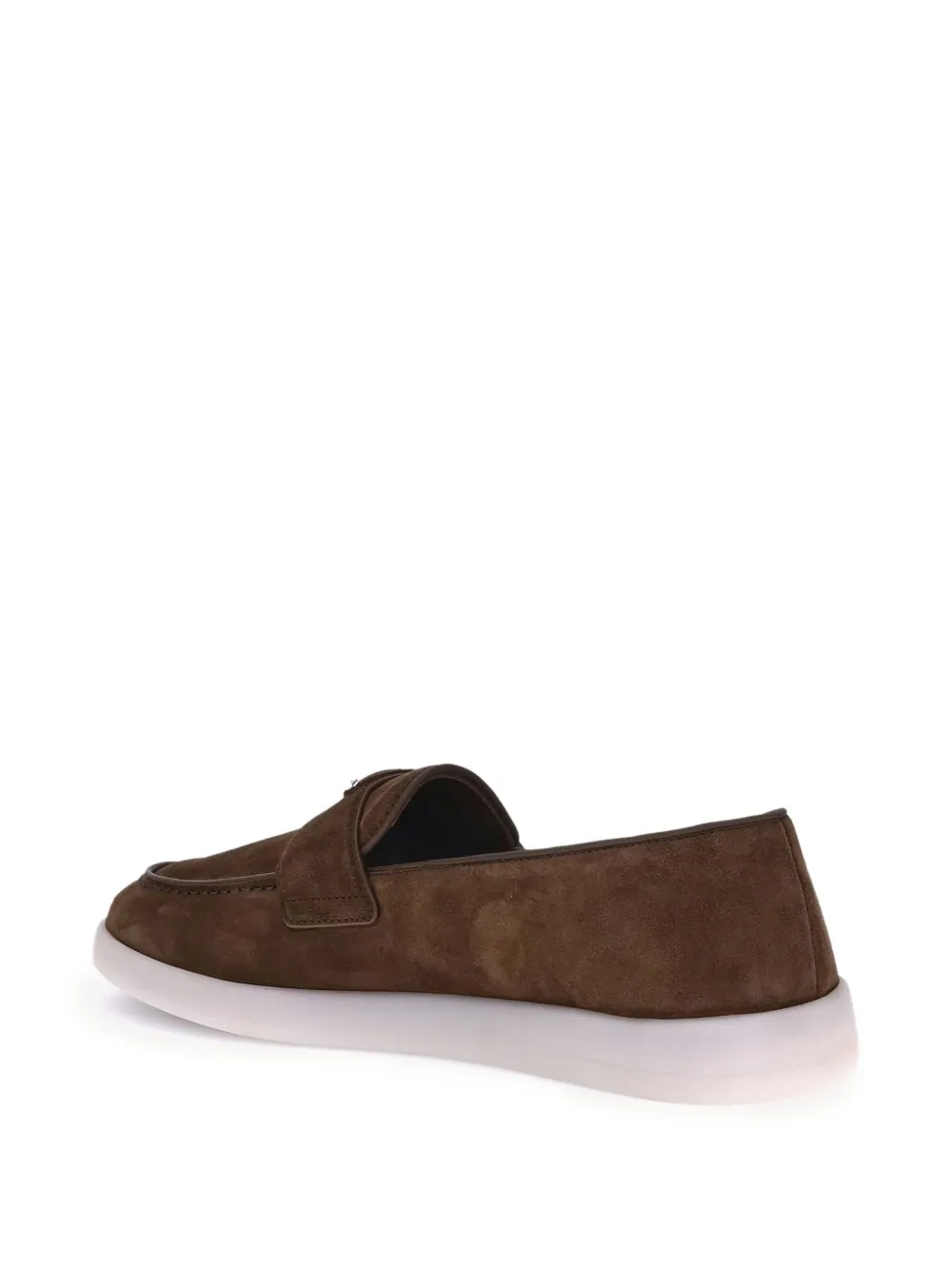 Prada Suède loafers Bruin