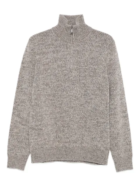 Barena high-neck zip-front sweater