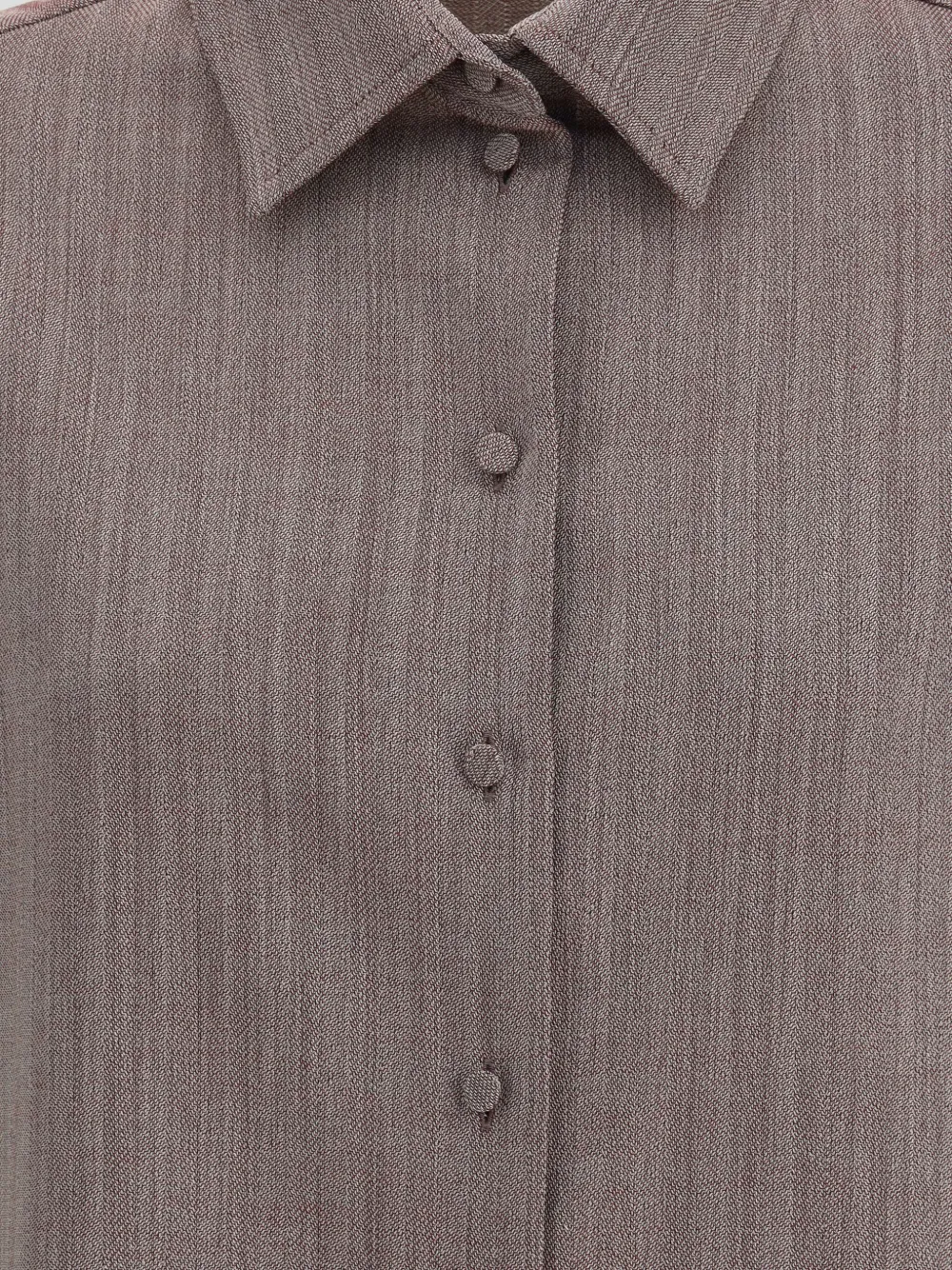 Golden Goose button-fastening shirt - Bruin