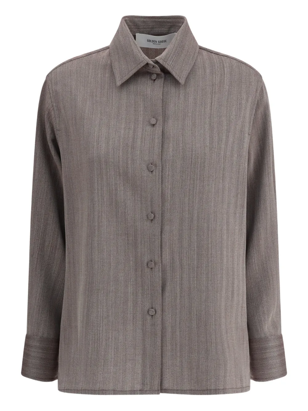 Golden Goose Linnen blouse Bruin