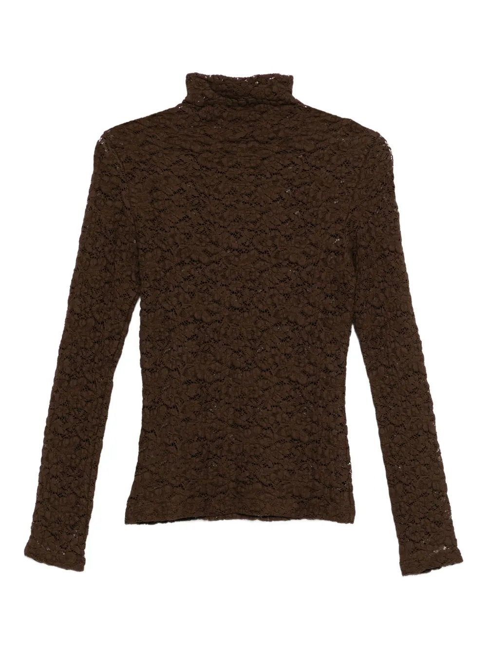 Seventy lace high-neck sweater Bruin