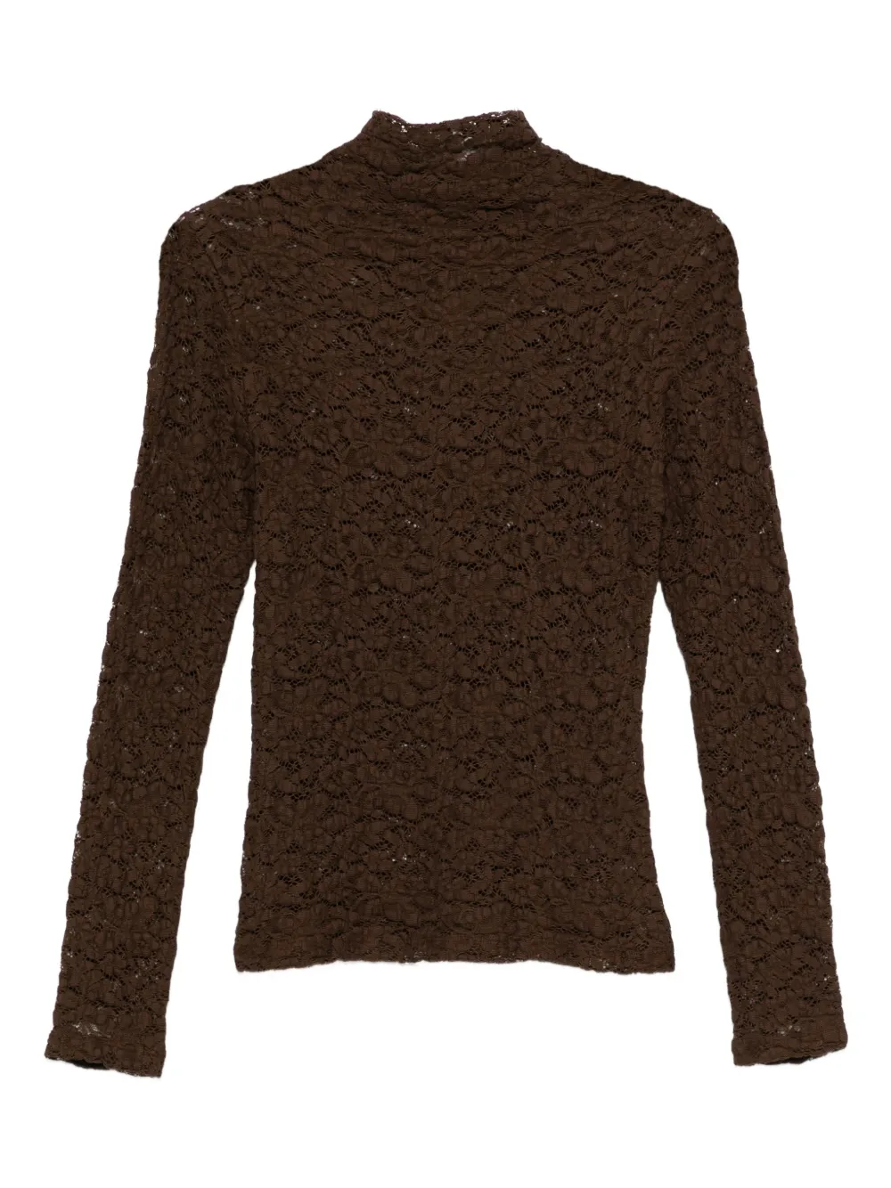 Seventy lace high-neck sweater Bruin