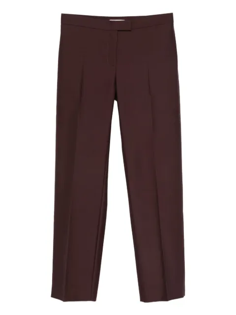 KHAITE Callen pleated-front trousers