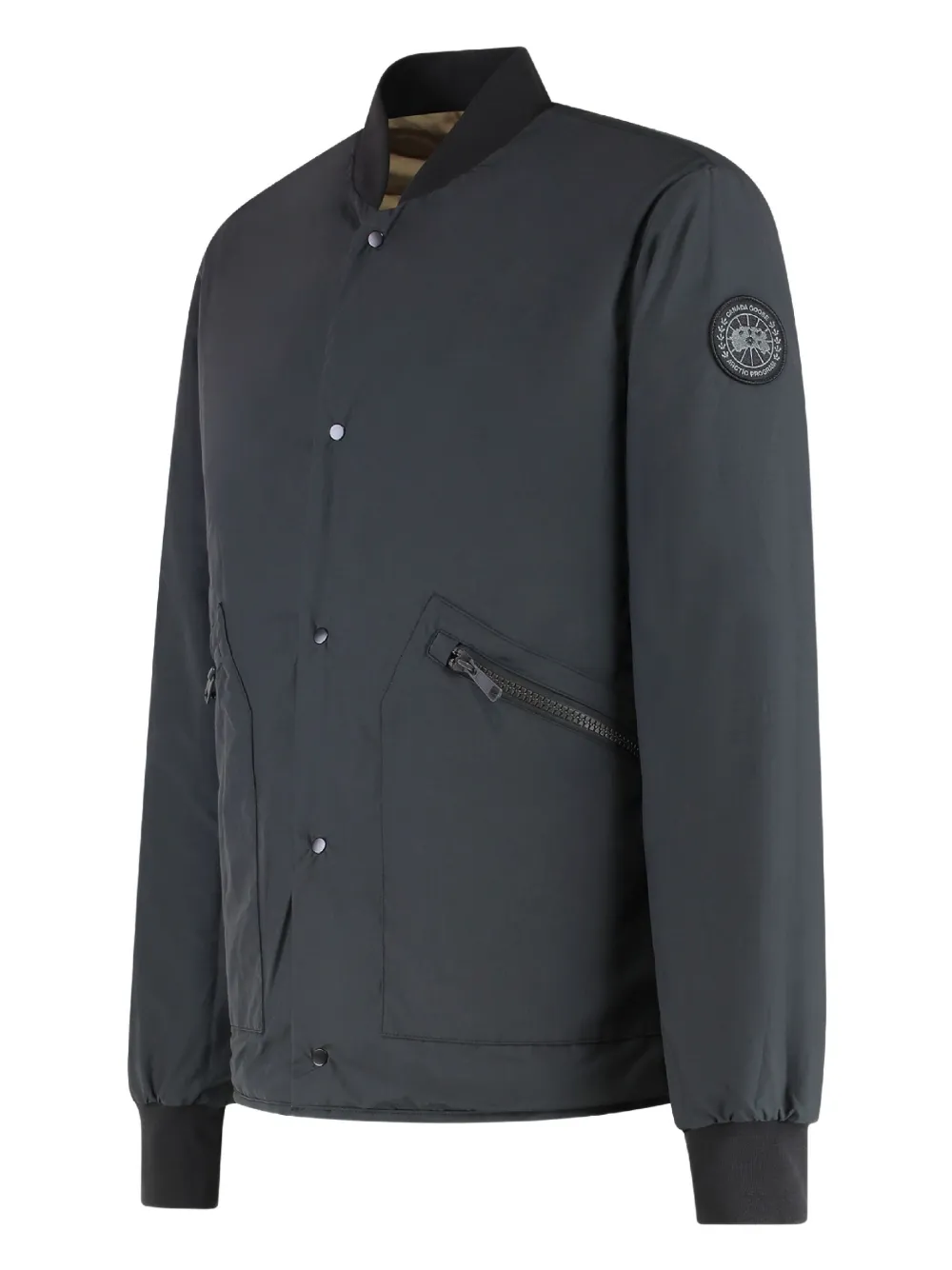 Canada Goose Boswell gewatteerd omkeerbaar bomberjack Grijs