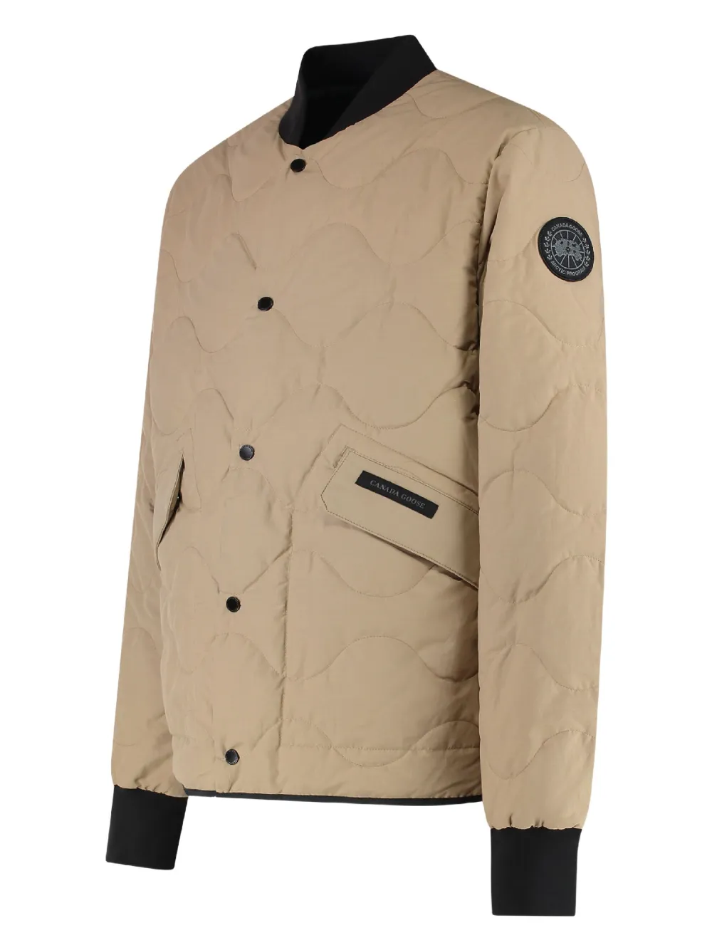 Canada Goose Boswell gewatteerd omkeerbaar bomberjack Grijs