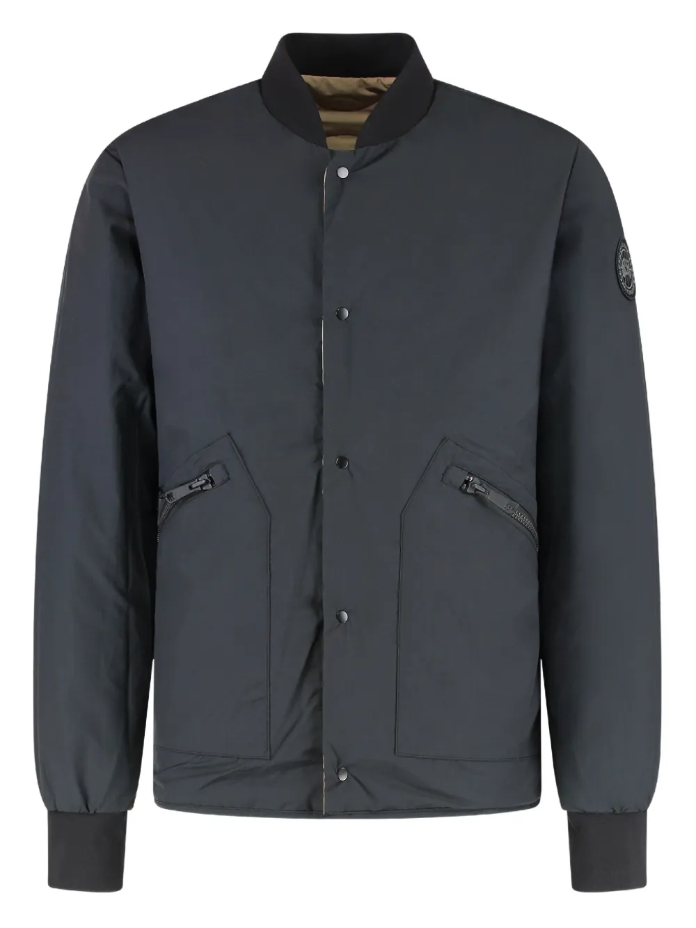 Canada Goose Boswell gewatteerd omkeerbaar bomberjack Grijs