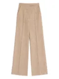 Valentino Garavani natté-weave tailored trousers - Neutrals