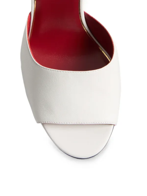 Valentino Garavani Drip Rose Kidskin Sandals With Crystals 105mm