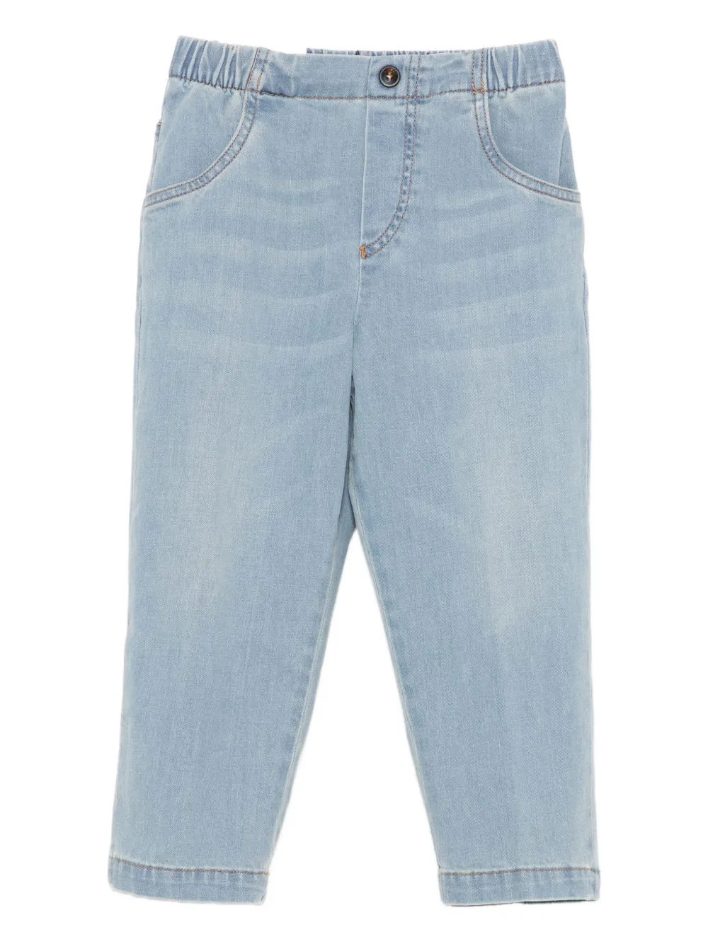 michael coal elastic-waist jeans - ブルー michael coal elastic-waist jeans - ブルー