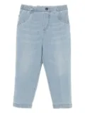 michael coal elastic-waist jeans - Blue