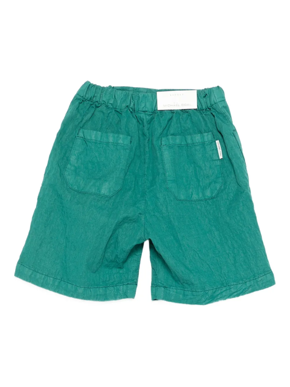 Michael Coal Elasticated-waistband Shorts In Green