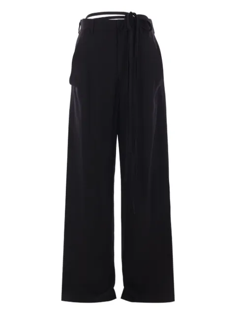 Ann Demeulemeester Anneke tie-waist palazzo pants