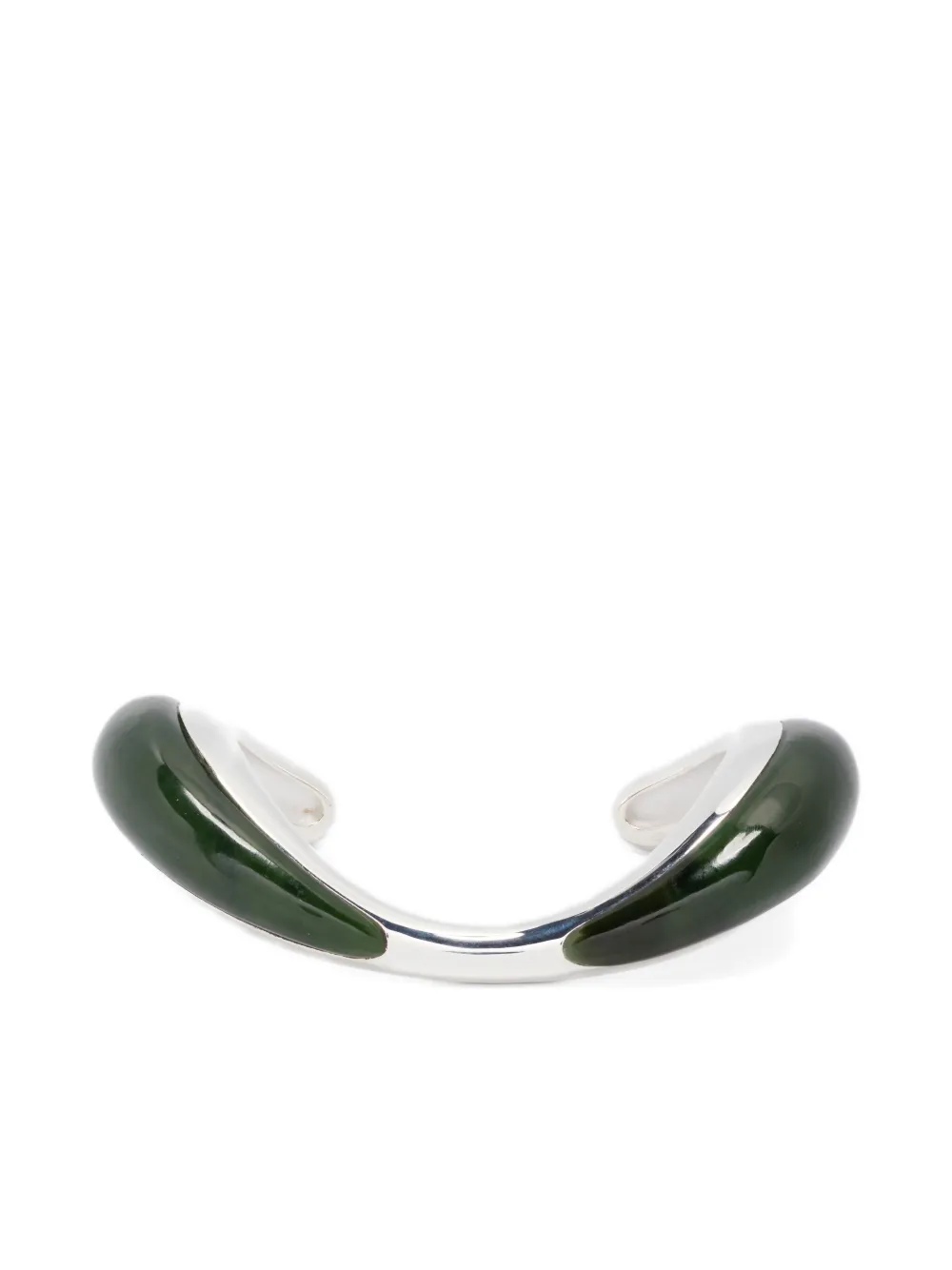 Charlotte Chesnais Lips Blow Bracelet In Silver