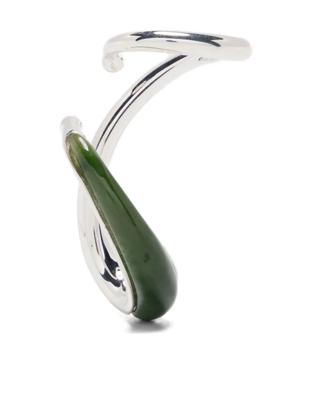 Charlotte Chesnais Mirage Blow Ear Cuff In Silver
