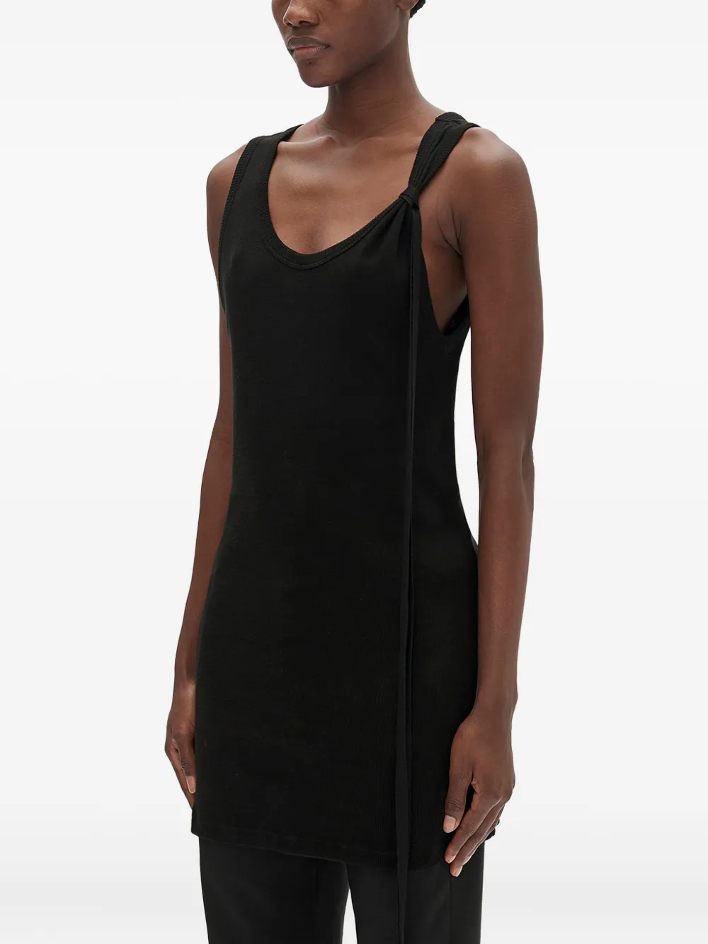  Ann Demeulemeester Seva Sleeveless T-shirt - Black 