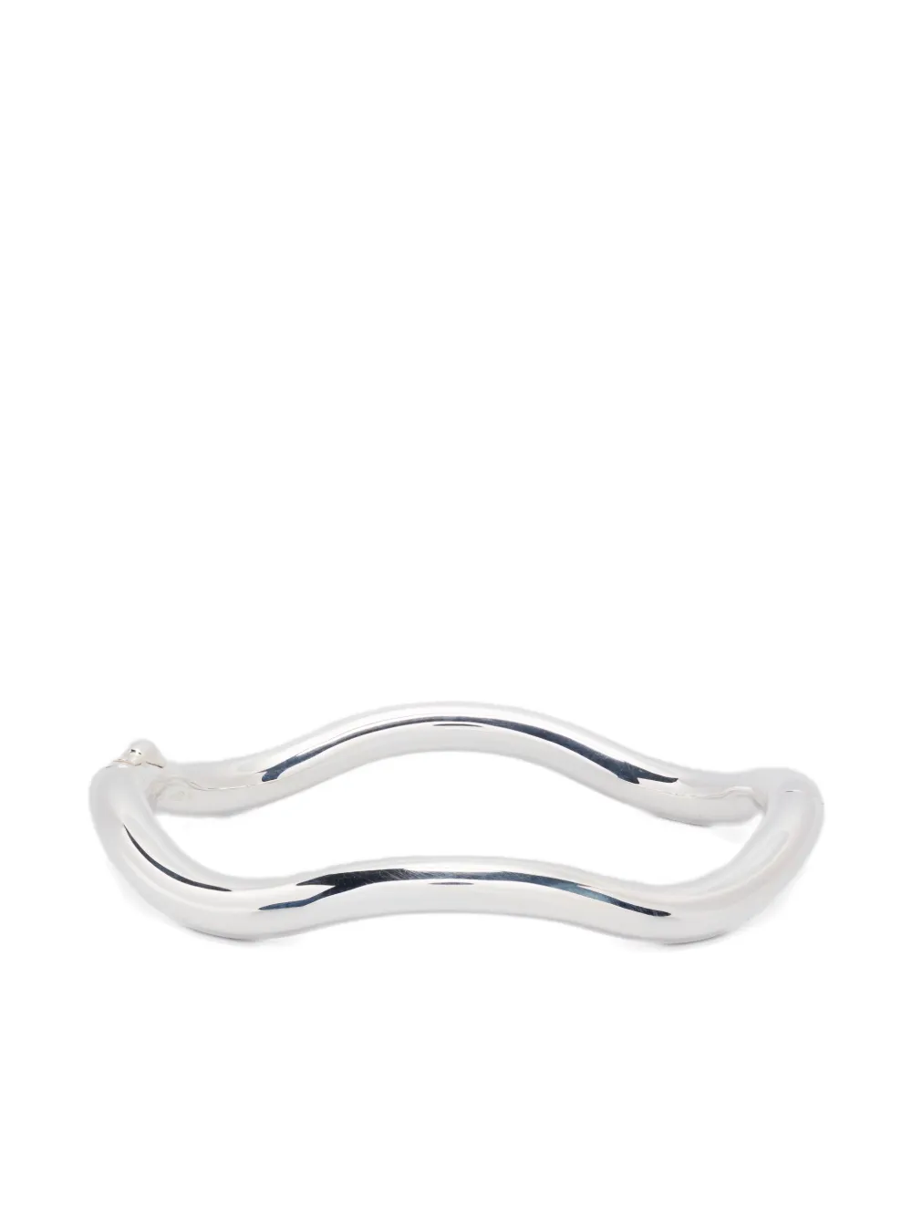 Charlotte Chesnais Wave Bracelet In Silver