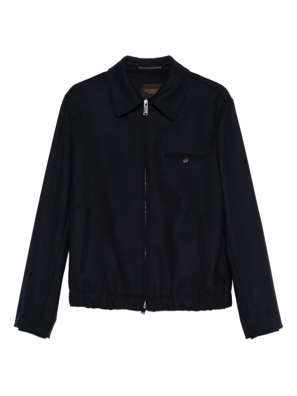 Incotex Jack met rits Blauw