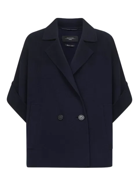 Weekend Max Mara double-breasted short-sleeve coat