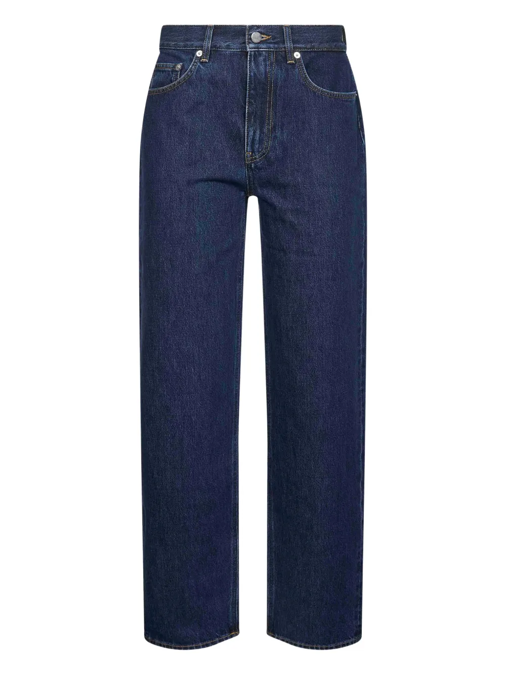 Loulou De Saison Samur Logo-patch Jeans In Blue