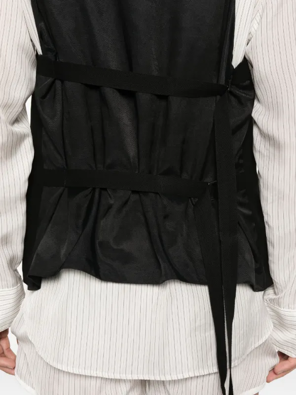 Ann Demeulemeester Martingale ベスト | ブラック | FARFETCH JP