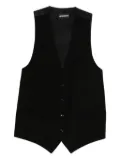 Ann Demeulemeester martingale waistcoat - Black