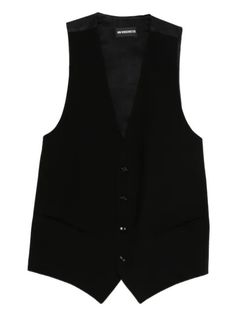 Ann Demeulemeester martingale waistcoat 