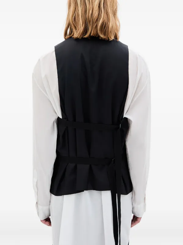 Ann Demeulemeester Martingale ベスト | ブラック | FARFETCH JP