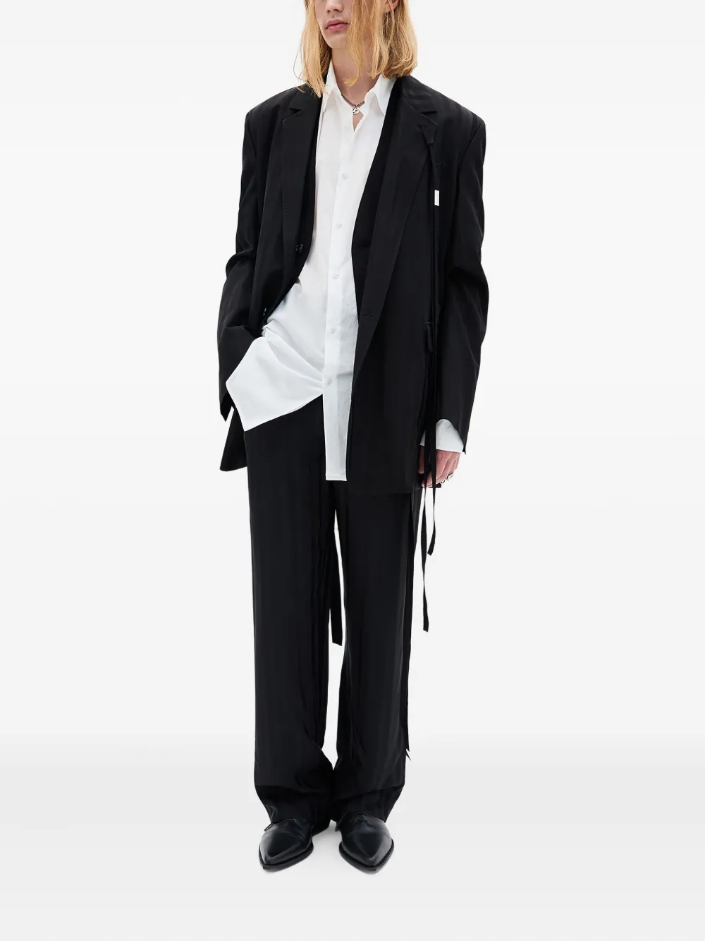 Ann Demeulemeester 半腰饰带西式马甲 | 马甲 | Image 2