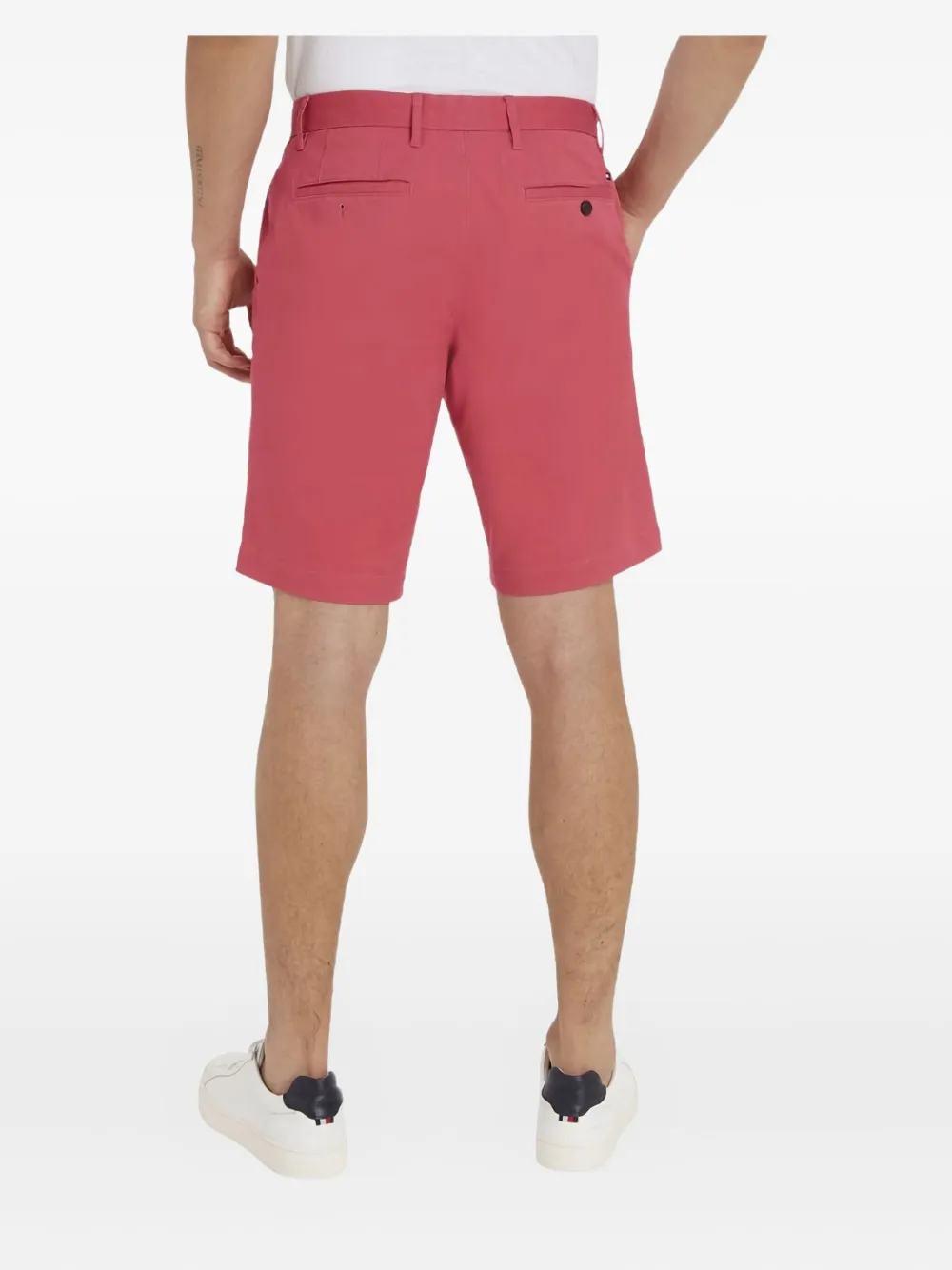 Tommy Hilfiger Shorts met zak aan de voorkant Roze