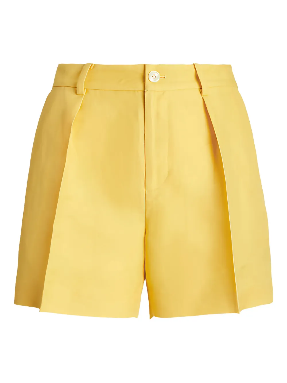 Lauren Ralph Lauren High waist shorts Geel