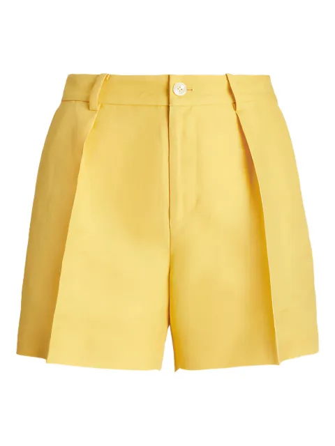 Lauren Ralph Lauren pleated high-waisted shorts
