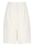 Tommy Hilfiger pleated welt-pocket shorts - White
