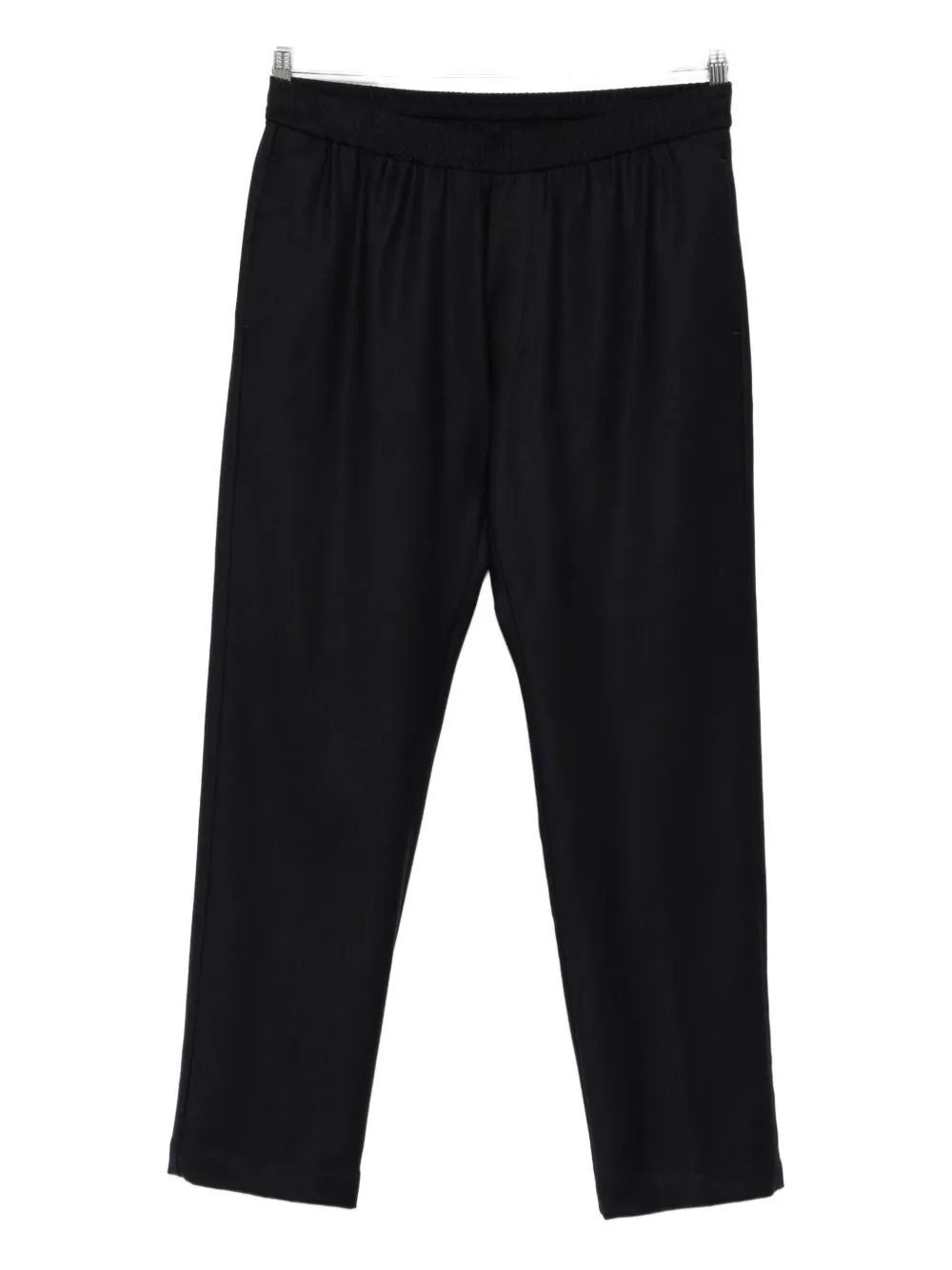 Barena Venezia Elastic-waist Wool Trousers In Black