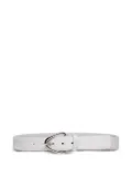 Poche Paris Dalia Remen buckle belt - White
